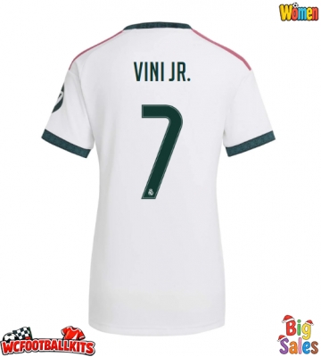 Real Madrid Vinicius Junior #7 Replica Home Stadium Shirt for Women 2026-27 Short Sleeve